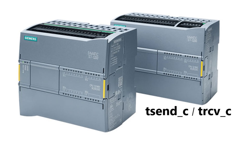 بررسی بلوک‌های ارتباط TCP و کاربرد آن‌ها در PROFINET تیاپورتال : چرا از TSEND_C و TRCV_C استفاده می‌کنیم و تفاوتشان با TSEND و TRCV چیست؟