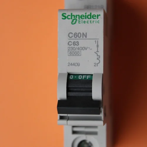 Schneider 24409 Merlin Gerin C60N MCB C63 63A 1 pole