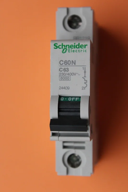 Schneider 24409 Merlin Gerin C60N MCB C63 63A 1 pole
